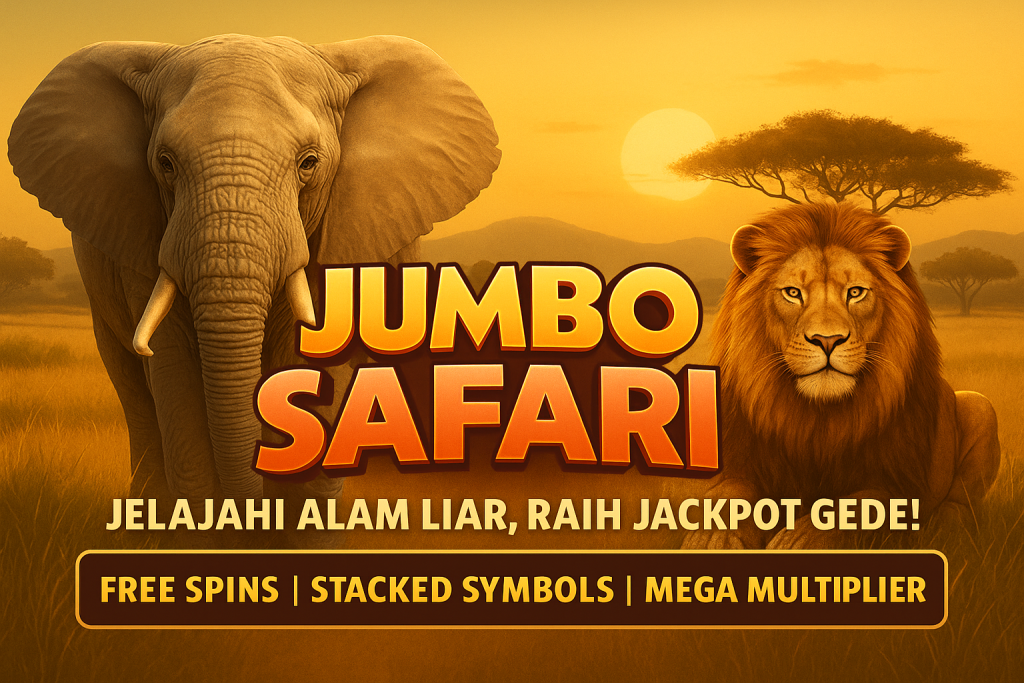 Jumbo Safari bukan hanya slot bertema hewan biasa